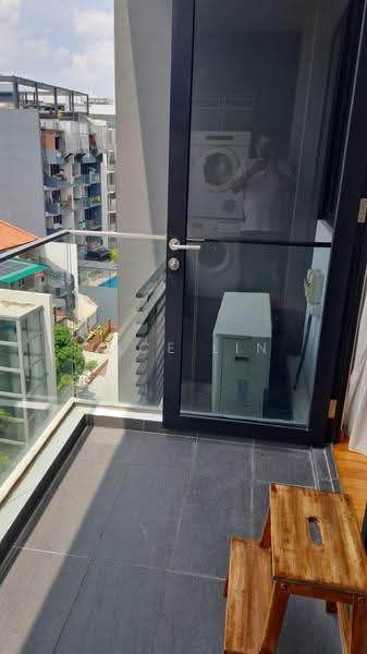 Guillemard Edge, 38 Lorong 30 Geylang, Eunos / Geylang / Paya Lebar, 1 Bedroom, 517 sqft, Condominium For Rent, by Jace Lin, 500251652 - Balcony - PropertyGuru.com.sg
