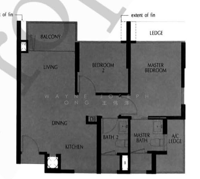 Eco Sanctuary, 65 Chestnut Avenue, Dairy Farm / Bukit Panjang / Choa Chu Kang, 2 Bedrooms, 667 sqft, Condominium For Sale, by Wayne Joseph Ong 王伟洋, 500251674 - PropertyGuru.com.sg