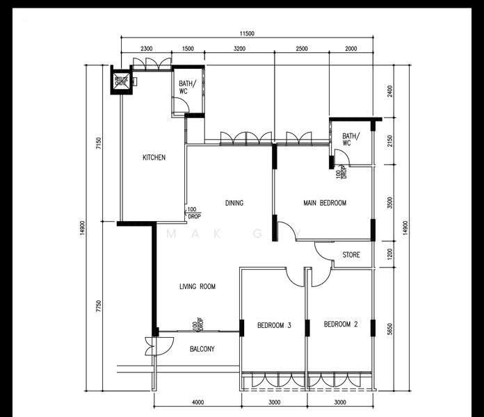 209 Jurong East Street 21, 209 Jurong East Street 21, Boon Lay / Jurong / Tuas, 3 Bedrooms, 1,313 sqft, HDB Flat For Sale, by Mak G Y, 500251732 - PropertyGuru.com.sg