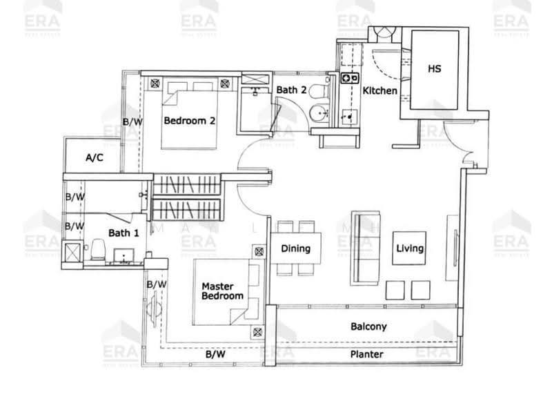 Kovan Residences, 1A Kovan Road, Hougang / Punggol / Sengkang, 2 Bedrooms, 883 sqft, Condominium For Sale, by May Lee MH, 500251734 - PropertyGuru.com.sg