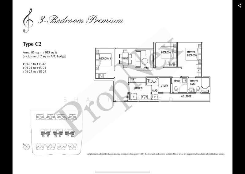 Symphony Suites, 1 Yishun Close, Sembawang / Yishun, 3 Bedrooms, 915 sqft, Condominium For Sale, by Shafie Syed, 500251737 - PropertyGuru.com.sg