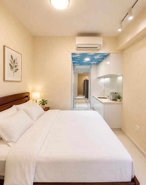 #1 Suites (One Suites), 1 Lorong 20 Geylang, Eunos / Geylang / Paya Lebar, 2 Bedrooms, 818 sqft, Apartment For Sale, by James Jose Boo, 500251776 - Bedroom - PropertyGuru.com.sg