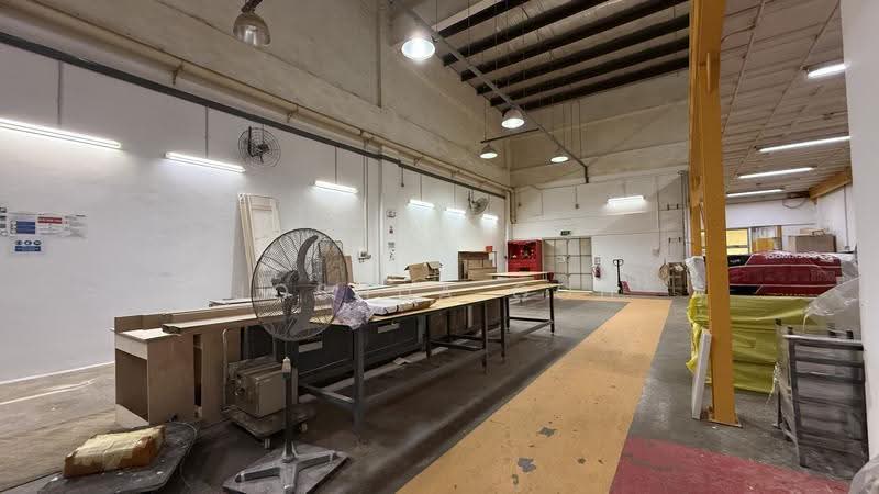 Nordix, 1 Woodlands Industrial Park E2, Sembawang / Yishun, 7,255 sqft, Factory / Workshop (B2) For Sale, by Joshua Goh, 500251875 - High ceiling Production - CommercialGuru.com.sg