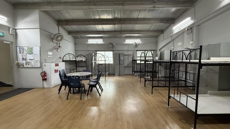 Nordix, 1 Woodlands Industrial Park E2, Sembawang / Yishun, 7,255 sqft, Factory / Workshop (B2) For Sale, by Joshua Goh, 500251875 - Dormitory with flooring & lights - CommercialGuru.com.sg