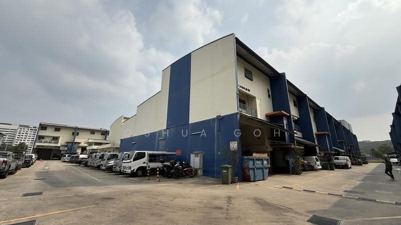 Nordix, 1 Woodlands Industrial Park E2, Sembawang / Yishun, 7,255 sqft, Factory / Workshop (B2) For Sale, by Joshua Goh, 500251875 - Nordix - Wide Driveway - CommercialGuru.com.sg