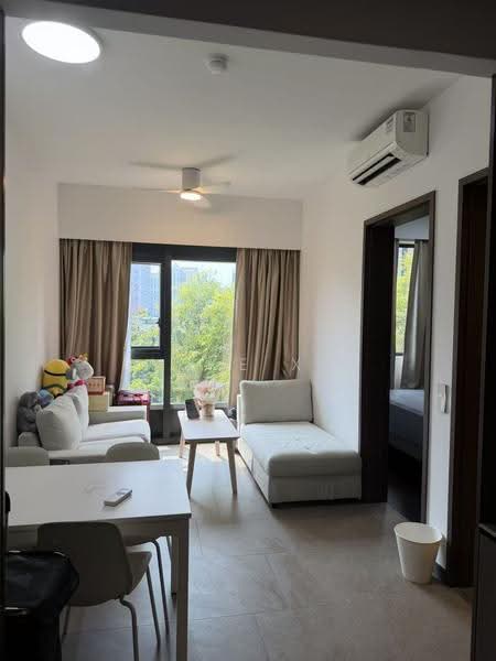 Midtown Modern, 18 Tan Quee Lan Street, Beach Road / Bugis / Rochor, 1 Bedroom, 409 sqft, Condominium For Rent, by Luke Xu, 500251921 - Living Room - PropertyGuru.com.sg