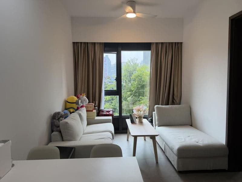 Midtown Modern, 18 Tan Quee Lan Street, Beach Road / Bugis / Rochor, 1 Bedroom, 409 sqft, Condominium For Rent, by Luke Xu, 500251921 - Living Room - PropertyGuru.com.sg