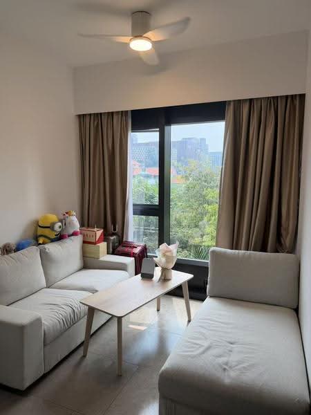 Midtown Modern, 18 Tan Quee Lan Street, Beach Road / Bugis / Rochor, 1 Bedroom, 409 sqft, Condominium For Rent, by Luke Xu, 500251921 - Living Room - PropertyGuru.com.sg