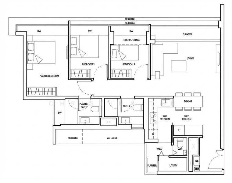 D'Nest, 129 Pasir Ris Grove, Pasir Ris / Tampines, 3 Bedrooms, 1,130 sqft, Condominium For Sale, by Christina Tan, 500251928 - PropertyGuru.com.sg