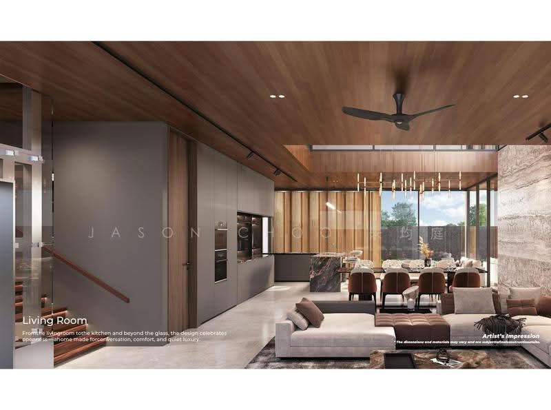 Jalan Naga Sari Detached House with Basement & Pool, Jalan Naga Sari / Vanda Dr/ Linden Dr/ Bukit Timah Rd, Newton / Novena, 6 Bedrooms, 7,847 sqft, Detached House For Sale, by Jason Choo 朱均庭, 500251955 - Living Room - PropertyGuru.com.sg