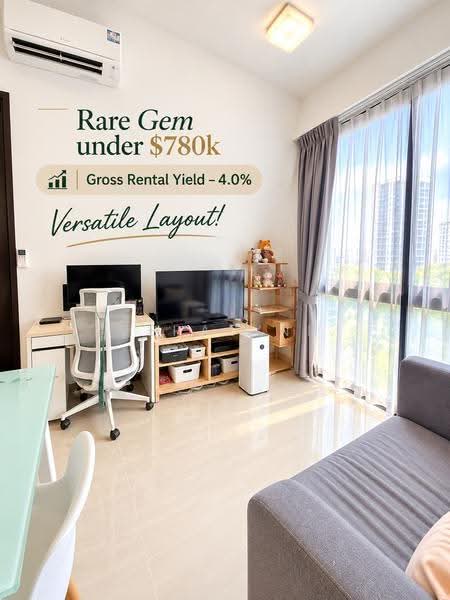 Guillemard Suites, 213 Guillemard Road, Eunos / Geylang / Paya Lebar, 1 Bedroom, 441 sqft, Apartment For Sale, by Veralynn Tan, 500251969 - Living Room - PropertyGuru.com.sg