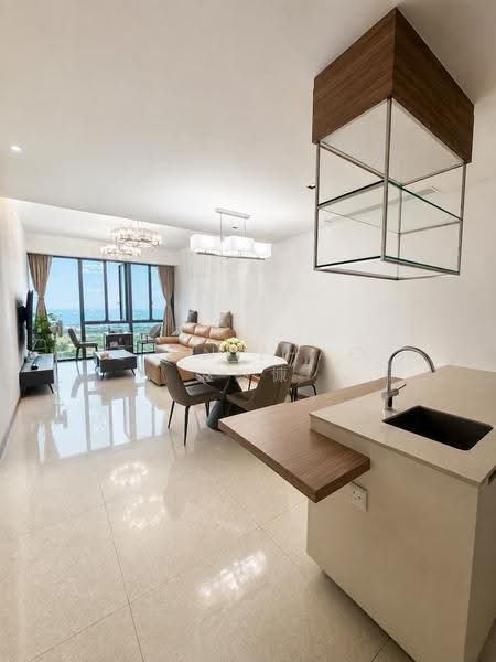 Marina One Residences, 23 Marina Way, Boat Quay / Raffles Place / Marina, 3 Bedrooms, 1,593 sqft, Condominium For Rent, by Zion Zhao 赵峻慷, 500251975 - Living Room - PropertyGuru.com.sg