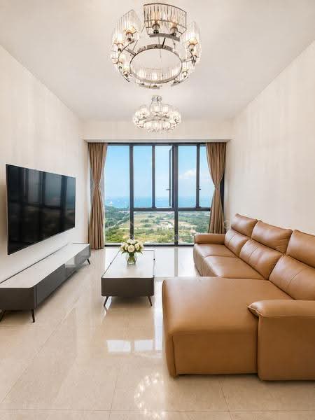 Marina One Residences, 23 Marina Way, Boat Quay / Raffles Place / Marina, 3 Bedrooms, 1,593 sqft, Condominium For Rent, by Zion Zhao 赵峻慷, 500251975 - Living Room - PropertyGuru.com.sg