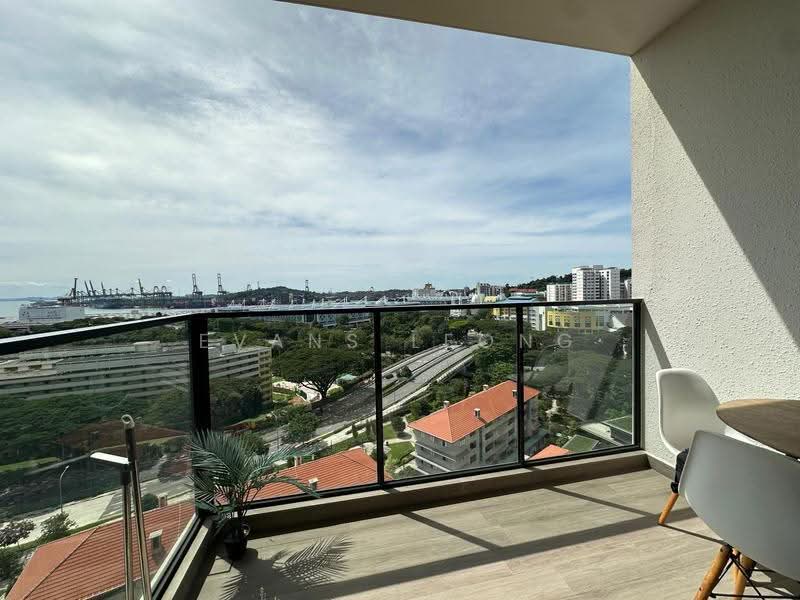 Avenue South Residence, 1 Silat Avenue, Alexandra / Commonwealth, 1 Bedroom, 527 sqft, Condominium For Sale, by Evans Leong, 500251982 - Balcony - PropertyGuru.com.sg