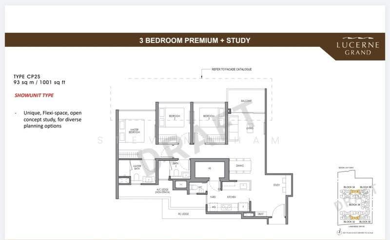 Lucerne Grand, Lakeside Drive, Boon Lay / Jurong / Tuas, 3 Bedrooms, 870 sqft, Condominium For Sale, by Steven Tham, 500252113 - PropertyGuru.com.sg