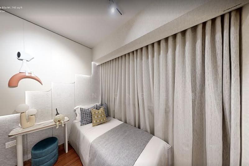 1min to mrt 1 mrt stop to nex or junction 8, Hougang / Punggol / Sengkang, 2 Bedrooms, 743 sqft, Condominium For Sale, by Shaun Ong 王韦盛, 500252136 - Bedroom - PropertyGuru.com.sg