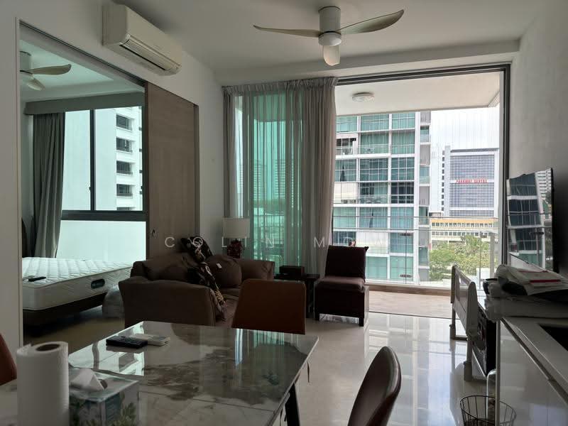 Marine Blue, 95 Marine Parade Road, East Coast / Marine Parade, 2 Bedrooms, 689 sqft, Condominium For Rent, by Colin Mow, 500252145 - Living Room - PropertyGuru.com.sg
