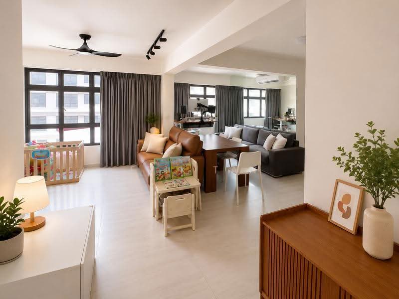 456A Sengkang West Road, 456A Sengkang West Road, Hougang / Punggol / Sengkang, 3 Bedrooms, 1,001 sqft, HDB Flat For Sale, by Erik Tan, 500252174 - Living Room - PropertyGuru.com.sg