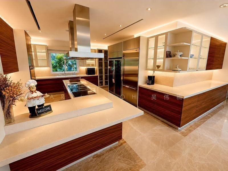 NEW LISTING!! 黄腾地点 Tanglin Hill | Bishopsgate • RESORT INSPIRED GCB • Pool | Lift, Tanglin Hill | Bishopsgate | Chatsworth, Tanglin / Holland / Bukit Timah, 7 Bedrooms, 17,000 sqft, Good Class Bungalow For Sale, by Martin Goh 吴伟楠, 500252262 - Kitchen - PropertyGuru.com.sg