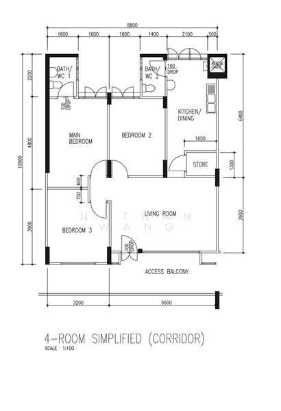 344 Woodlands Street 32, 344 Woodlands Street 32, Admiralty / Woodlands, 3 Bedrooms, 904 sqft, HDB Flat For Sale, by Nathan Wang, 500252263 - Bedroom - PropertyGuru.com.sg
