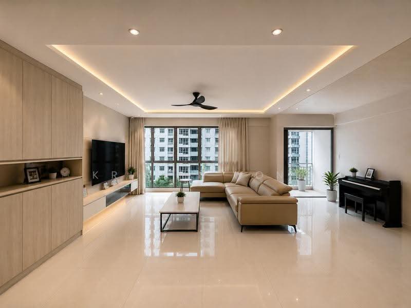 The Florida, 78 Hougang Avenue 7, Hougang / Punggol / Sengkang, 3 Bedrooms, 1,389 sqft, Condominium For Sale, by Krislyn Wong, 500252275 - Living Room - PropertyGuru.com.sg