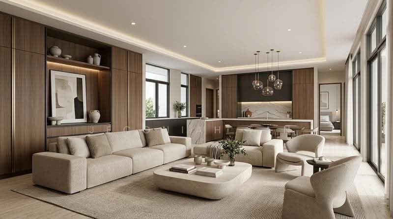 TOP SOON! Brand New D15 Semi-D, East Coast / Marine Parade, 6 Bedrooms, 6,311 sqft, Semi-Detached House For Sale, by Jeconiah Tan, 500252298 - Living Room - PropertyGuru.com.sg