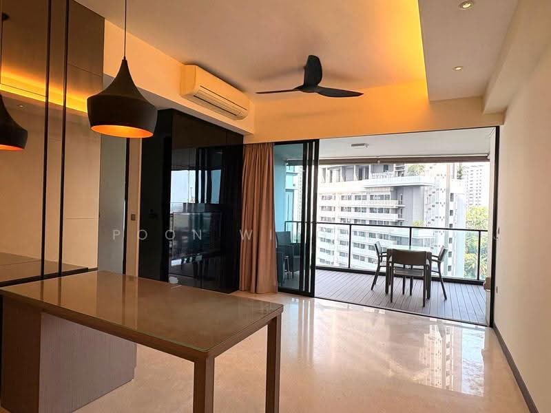 Spottiswoode Residences, 48 Spottiswoode Park Road, Chinatown / Tanjong Pagar, 2 Bedrooms, 926 sqft, Condominium For Rent, by Poon Wing Kee, 500252320 - Living Room - PropertyGuru.com.sg