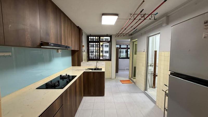 3 BEDROOM UNIT FOR RENT GHIM MOH RD, , 2 Bedrooms, 900 sqft, HDB Flat For Rent, by Raj T C, 500252338 - Kitchen - PropertyGuru.com.sg