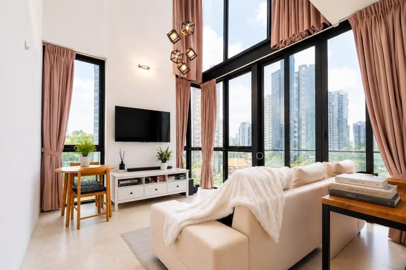 Fulcrum, 33 Fort Road, East Coast / Marine Parade, 2 Bedrooms, 1,055 sqft, Condominium For Rent, by Fiona Choong, 500252345 - Living Room - PropertyGuru.com.sg