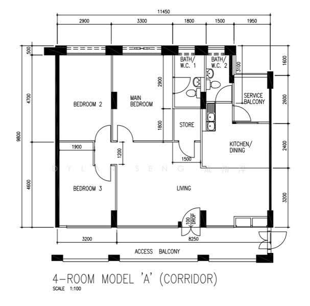 658 Jalan Tenaga, 658 Jalan Tenaga, Eunos / Geylang / Paya Lebar, 3 Bedrooms, 1,140 sqft, HDB Flat For Sale, by Dylan Seng 成伟洋, 500252428 - PropertyGuru.com.sg
