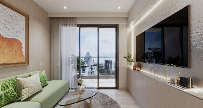 RARE FREEHOLD D15 WATERFRONT LIVING, East Coast / Marine Parade, 3 Bedrooms, 1,200 sqft, Condominium For Sale, by Chia Yei (CY) 佳业, 500252432 - Living Room - PropertyGuru.com.sg