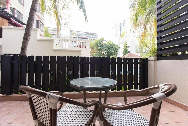 Amaninda, 329 Thomson Road, Newton / Novena, 2 Bedrooms, 1,216 sqft, Condominium For Rent, by Edward Yap, 500252435 - Coffee on your Outdoor Terrace - PropertyGuru.com.sg