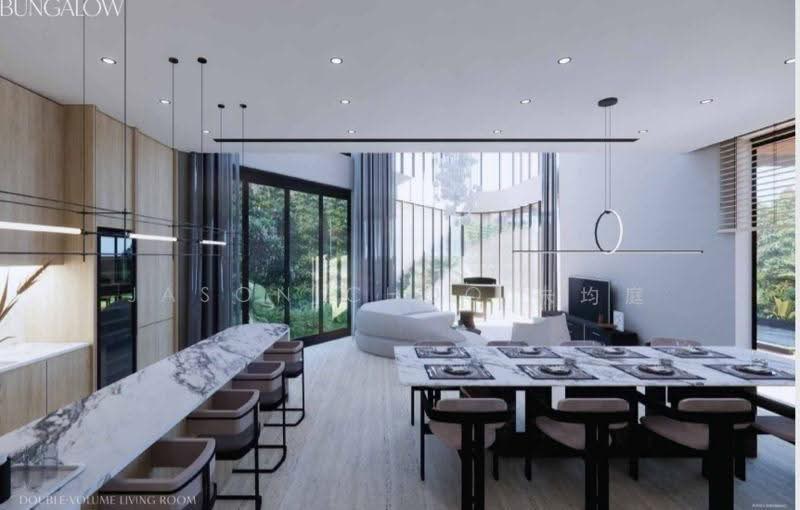 Fernhill Rd Brand New Semi D Within 1km SCGS, Fernhill Road/ Stevens Rd / Dalvey Rd / White House Rd/ SCGS, Tanglin / Holland / Bukit Timah, 5 Bedrooms, 7,441 sqft, Semi-Detached House For Sale, by Jason Choo 朱均庭, 500252442 - Living Room - PropertyGuru.com.sg