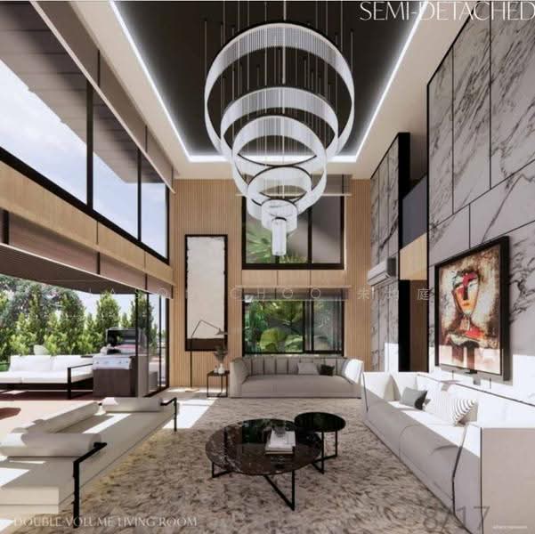 Fernhill Rd Brand New Semi D Within 1km SCGS, Fernhill Road/ Stevens Rd / Dalvey Rd / White House Rd/ SCGS, Tanglin / Holland / Bukit Timah, 5 Bedrooms, 7,441 sqft, Semi-Detached House For Sale, by Jason Choo 朱均庭, 500252442 - Living Room - PropertyGuru.com.sg