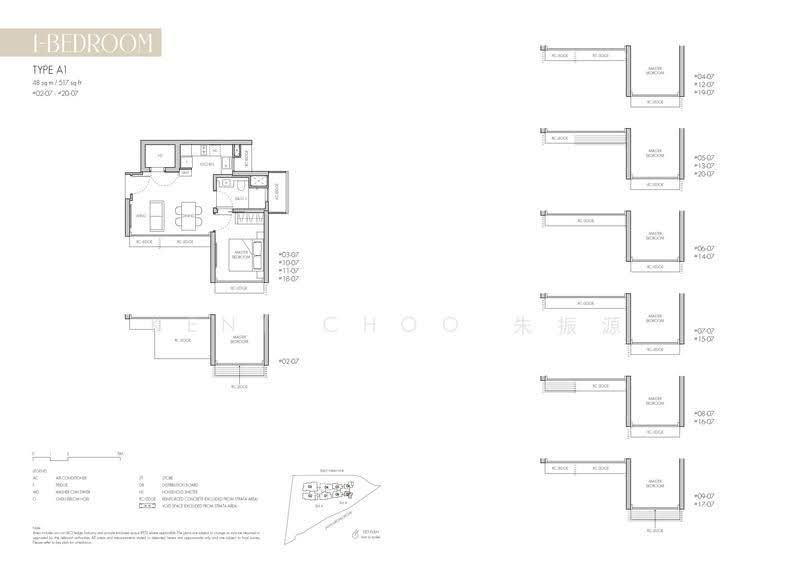 8@BT, 6 Bukit Timah Link, Clementi Park / Upper Bukit Timah, 1 Bedroom, 5,170 sqft, Condominium For Sale, by Kent Choo 朱振源, 500252450 - Living Room - PropertyGuru.com.sg