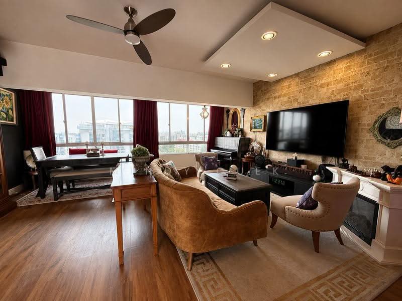Sherwood Towers, 1 Jalan Anak Bukit, Clementi Park / Upper Bukit Timah, 3 Bedrooms, 1,561 sqft, Apartment For Sale, by Mindy Quek, 500252456 - Living Room - PropertyGuru.com.sg