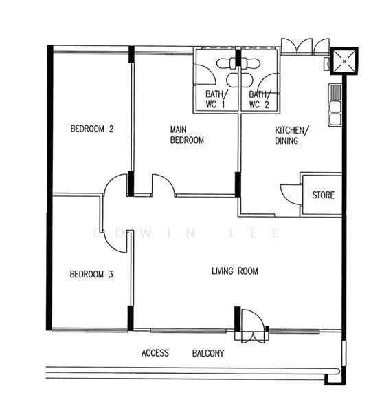 225 Simei Street 4, 225 225, Pasir Ris / Tampines, 3 Bedrooms, 1,119 sqft, HDB Flat For Sale, by Edwin Lee, 500252458 - PropertyGuru.com.sg