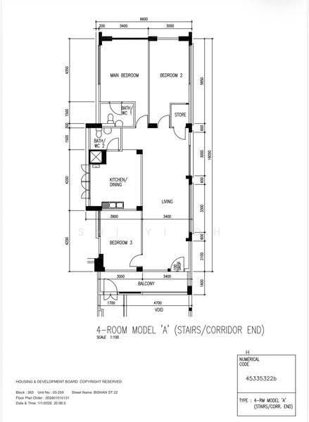 263 Bishan Street 22, 263 Bishan Street 22, Ang Mo Kio / Bishan / Thomson, 3 Bedrooms, 1,206 sqft, HDB Flat For Sale, by Shi Yi Oh, 500252475 - PropertyGuru.com.sg