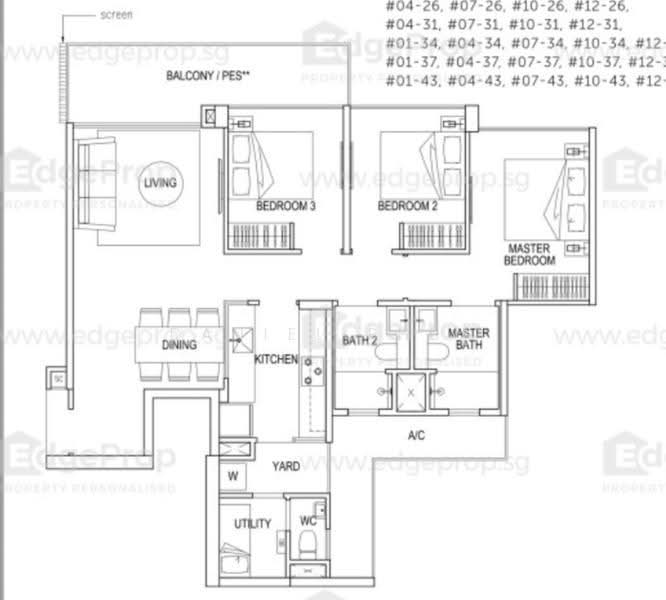 Signature At Yishun, 29 Yishun Street 51, Sembawang / Yishun, 3 Bedrooms, 1,098 sqft, Condominium For Sale, by Daniel Phua, 500252524 - PropertyGuru.com.sg