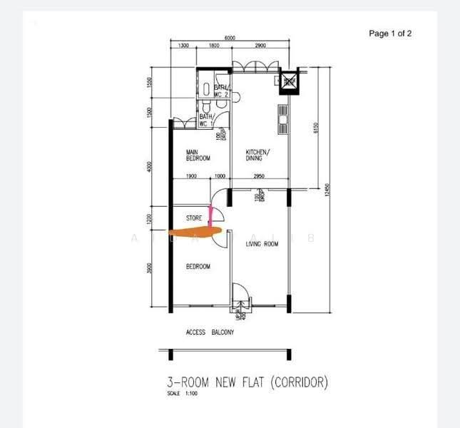 607 Ang Mo Kio Avenue 4, 607 Ang Mo Kio Avenue 4, Ang Mo Kio / Bishan / Thomson, 2 Bedrooms, 732 sqft, HDB Flat For Sale, by Aida Talib, 500252539 - PropertyGuru.com.sg