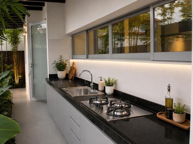 One Tree Hill Detached House, One Tree Hill, Jln Arnap, Lengkok Merak, Chatsworth Road, Nathan Road, Mount Echo Park, Jervois Road, Tomlinson Road, Bishopsgate, Jervois Hill, Jervois Close, Leedon Park, Leedon Road, Cornwall Gardens, Holland Road, Jln Elok, Orchard / River Valley, 6 Bedrooms, 6,780 sqft, Detached House For Rent, by Dolly Chia 谢梅莉, 500252543 - Wet Kitchen - PropertyGuru.com.sg