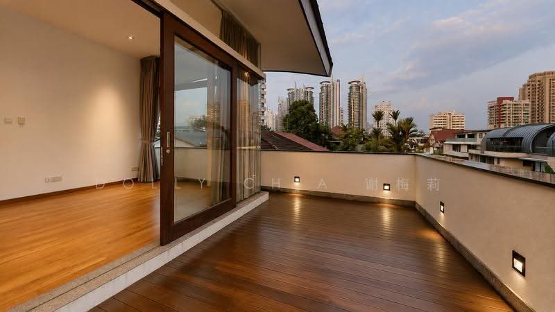 One Tree Hill Detached House, One Tree Hill, Jln Arnap, Lengkok Merak, Chatsworth Road, Nathan Road, Mount Echo Park, Jervois Road, Tomlinson Road, Bishopsgate, Jervois Hill, Jervois Close, Leedon Park, Leedon Road, Cornwall Gardens, Holland Road, Jln Elok, Orchard / River Valley, 6 Bedrooms, 6,780 sqft, Detached House For Rent, by Dolly Chia 谢梅莉, 500252543 - Balcony - PropertyGuru.com.sg