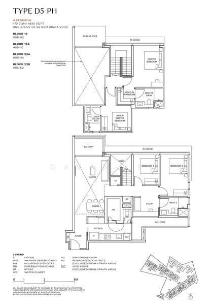 Terra Hill, 18 Yew Siang Road, Buona Vista / West Coast / Clementi New Town, 4 Bedrooms, 1,830 sqft, Condominium For Sale, by Gavan Lee, 500252552 - D5-PH - PropertyGuru.com.sg