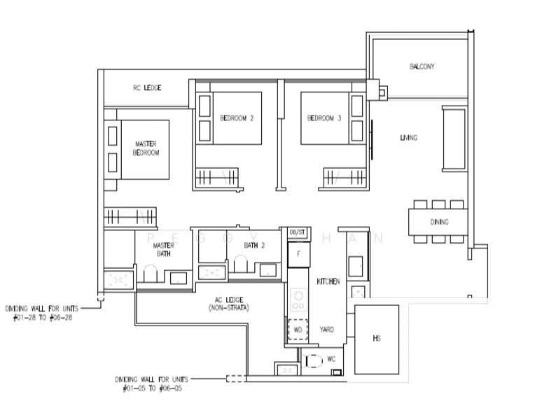 Amberwood at Holland, Tanglin / Holland / Bukit Timah, 3 Bedrooms, 893 sqft, Condominium For Sale, by Peggy Chan, 500252570 - PropertyGuru.com.sg