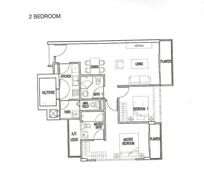 Vogx, 111 Dorset Road, Farrer Park / Serangoon Rd, 2 Bedrooms, 872 sqft, Apartment For Rent, by Beatrice Boey, 500252584 - PropertyGuru.com.sg