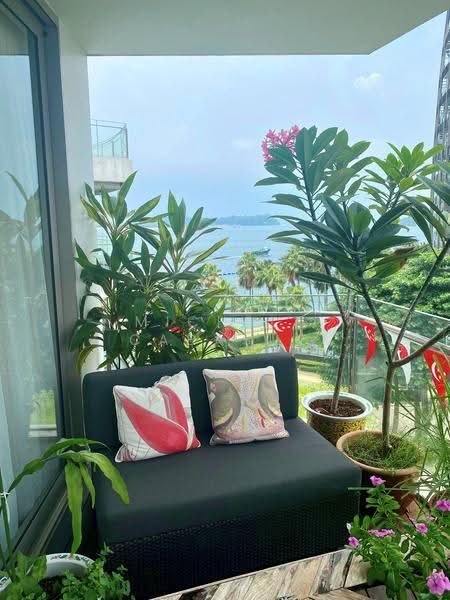 The Coast at Sentosa Cove, 280 Ocean Drive, Harbourfront / Telok Blangah, 4 Bedrooms, 2,357 sqft, Condominium For Sale, by Michele Cabasug, 500252598 - Balcony - PropertyGuru.com.sg