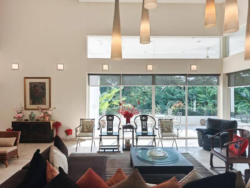 Swiss Club Park, Jalan Senandong, Newton / Novena, 6 Bedrooms, 8,500 sqft, Good Class Bungalow For Sale, by Charlene Koh, 500252606 - Living Room - PropertyGuru.com.sg