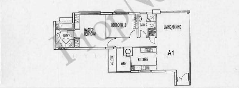 Haig Court, 152 Haig Road, East Coast / Marine Parade, 2 Bedrooms, 1,076 sqft, Condominium For Rent, by Phyllis Tan, 500252607 - PropertyGuru.com.sg
