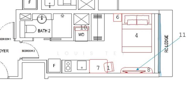 Grand Dunman, 10 Dunman Road, East Coast / Marine Parade, Studio, 300 sqft, Condominium For Rent, by Louis Tey, 500252646 - PropertyGuru.com.sg