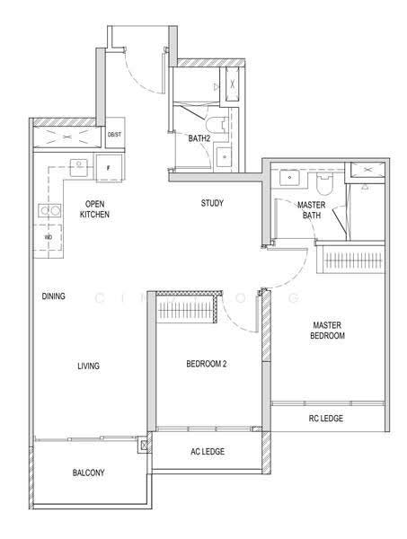 Norwood Grand, Admiralty / Woodlands, 2 Bedrooms, 710 sqft, Condominium For Rent, by Cindy Ong, 500252659 - PropertyGuru.com.sg